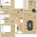 Apartman Charming Through-apartment Renovated And Equipped! *